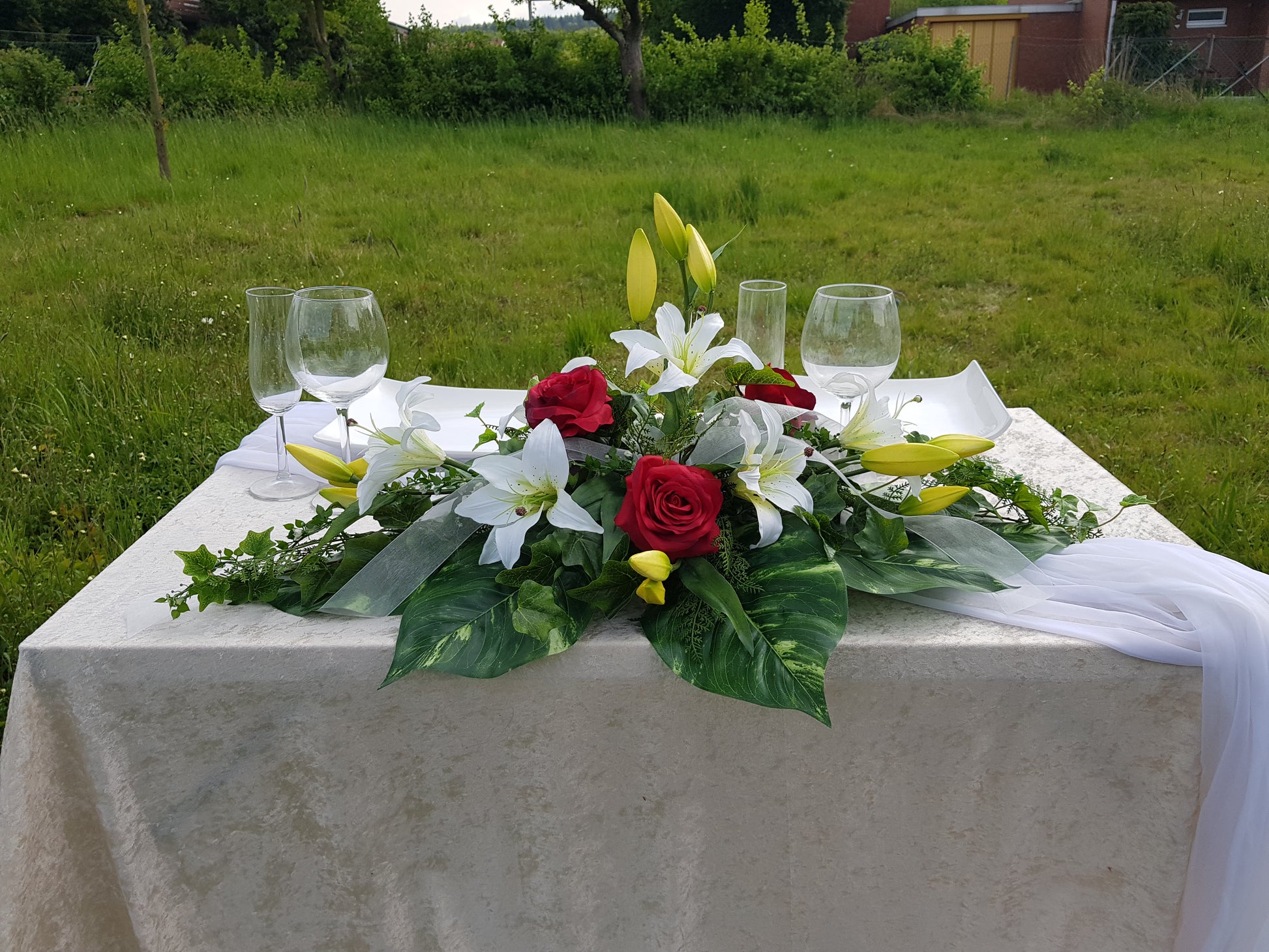 3018 Altargesteck Lilien lang