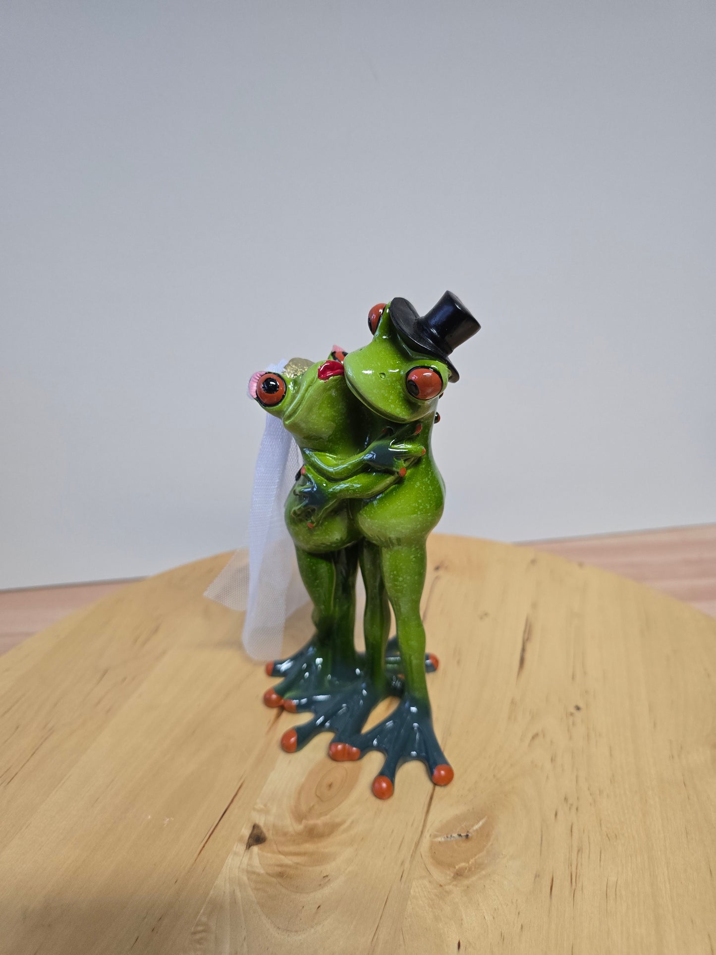 Frösche Hochzeitspaar 18cm