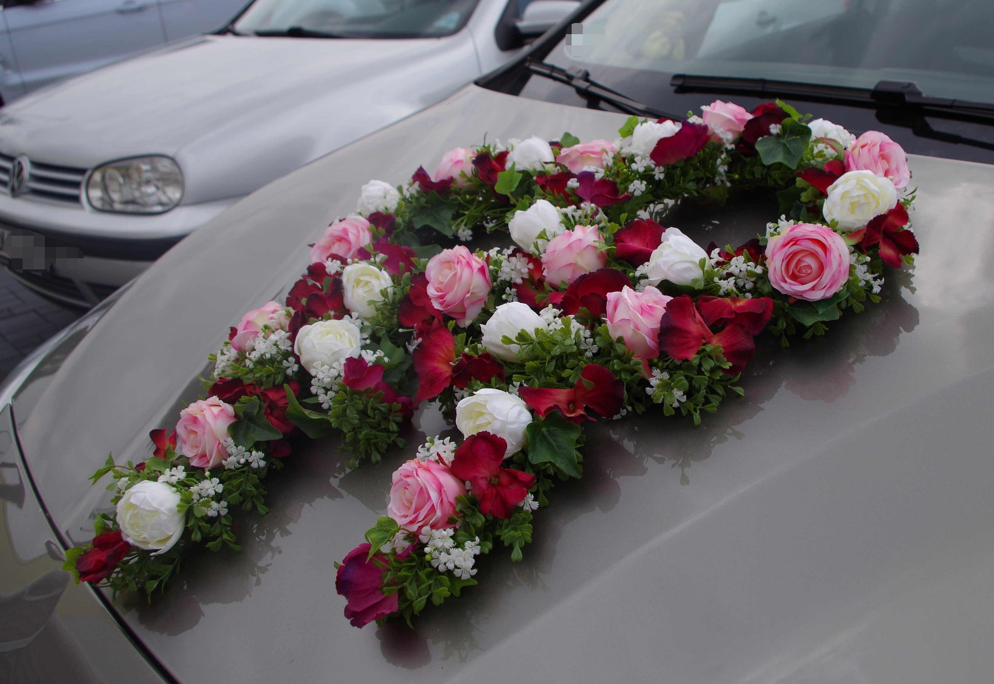 Autoschmuck Frauenhochzeit