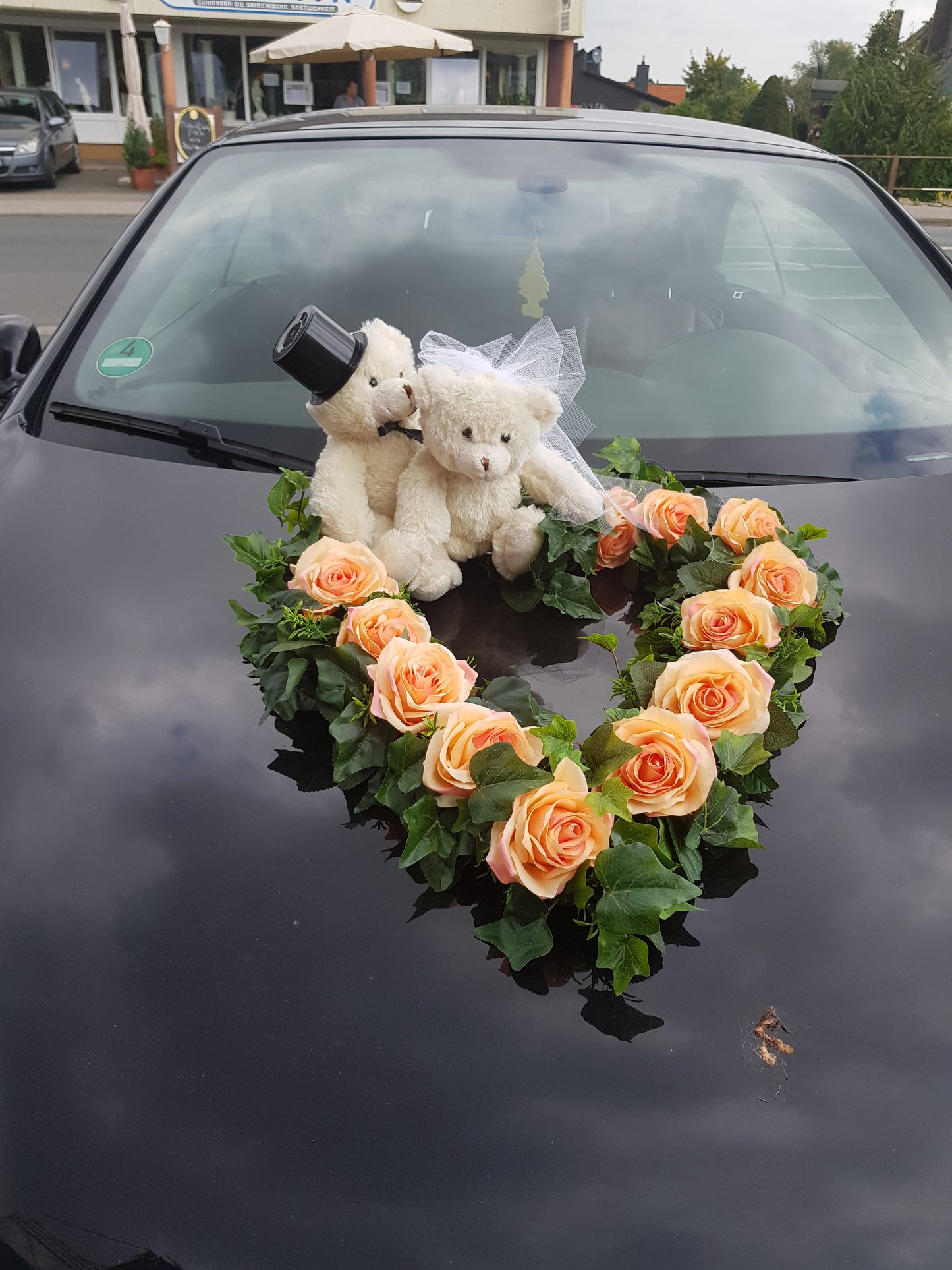 Autoherz offen Bärenhochzeit