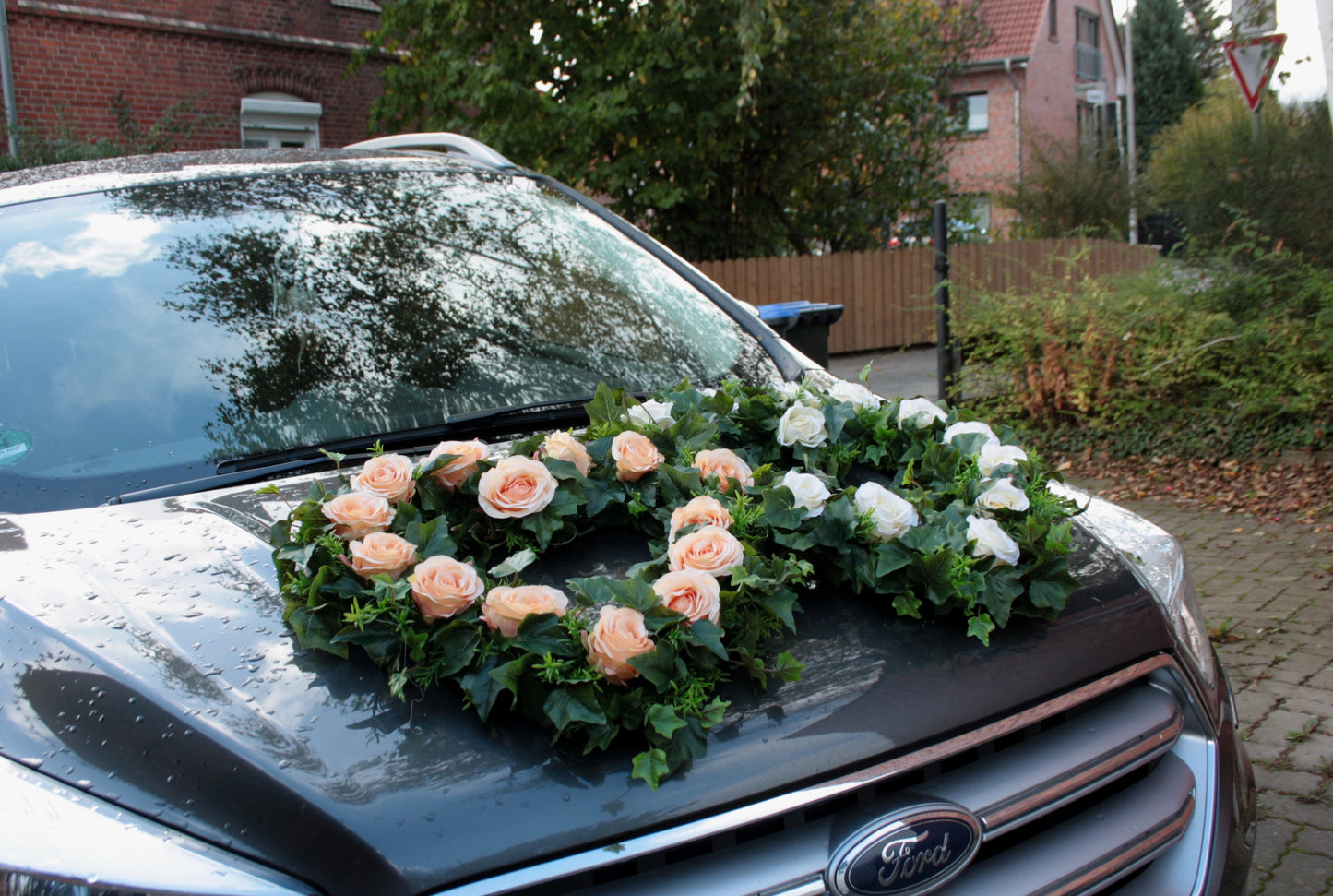 Autoschmuck Doppelherz