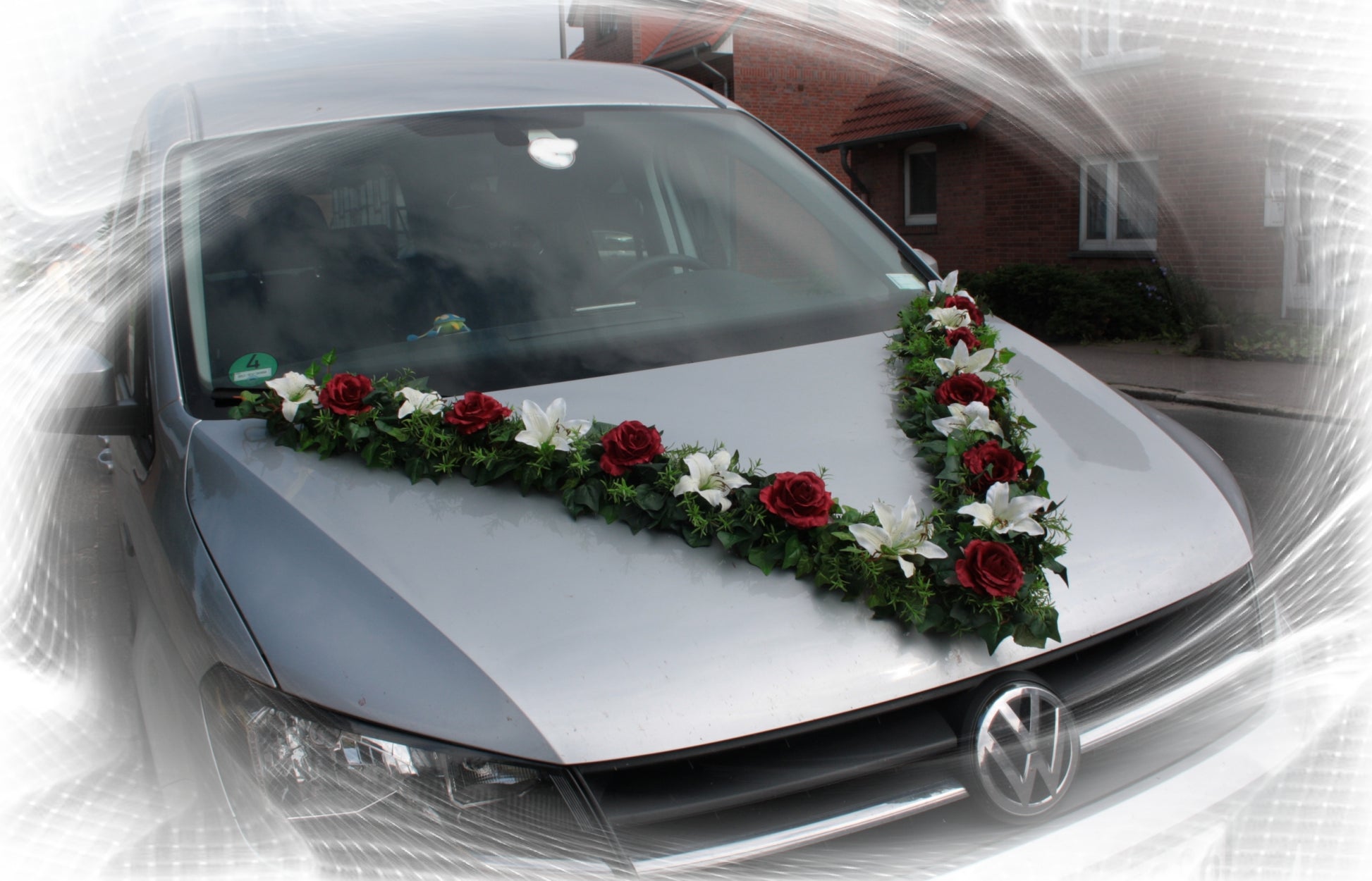 V-Girlande Lilien