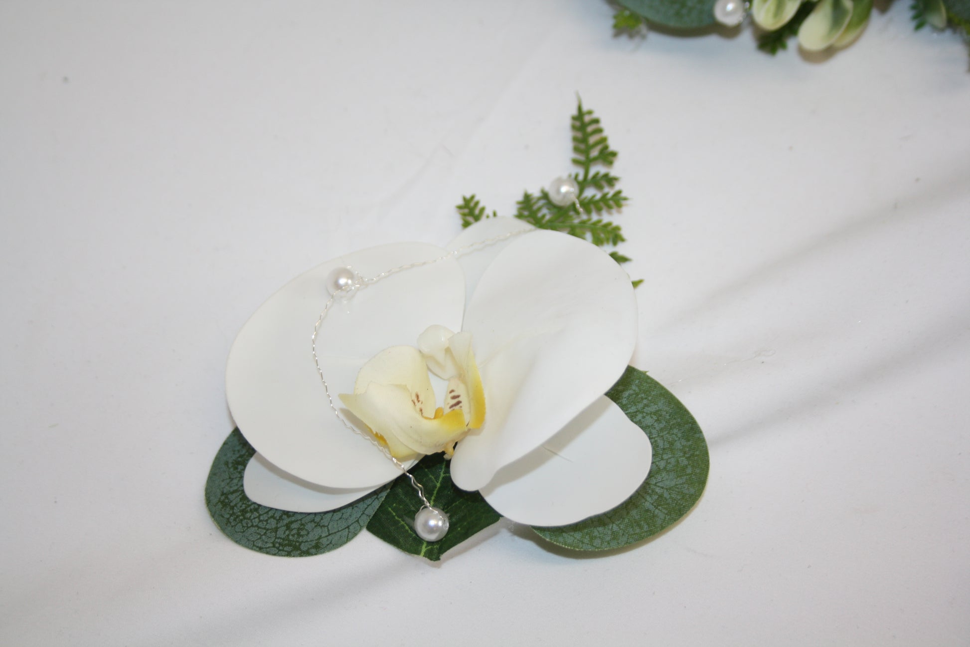 3030 Komplettdeko Maiglöckchen und Orchideen