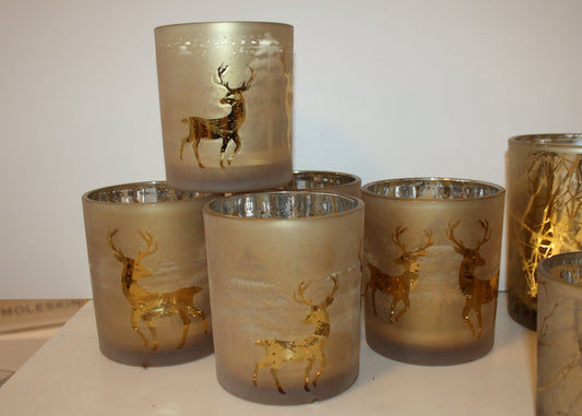 8056 Windlichter Gold