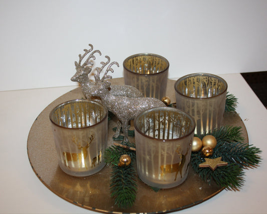 8059 Teller Advent gold Sonderpreis