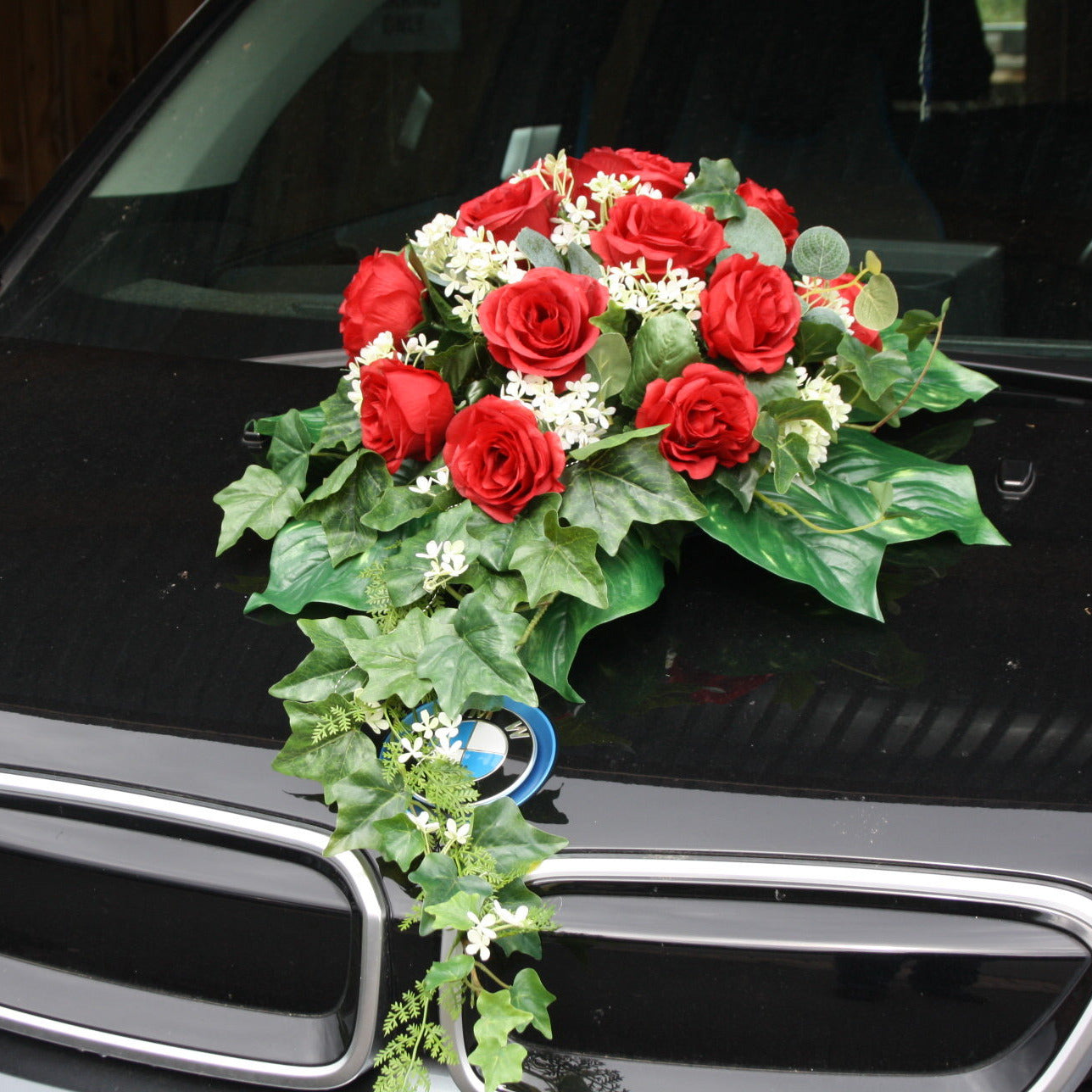 Autoschmuck Biedermeier mit Ranke