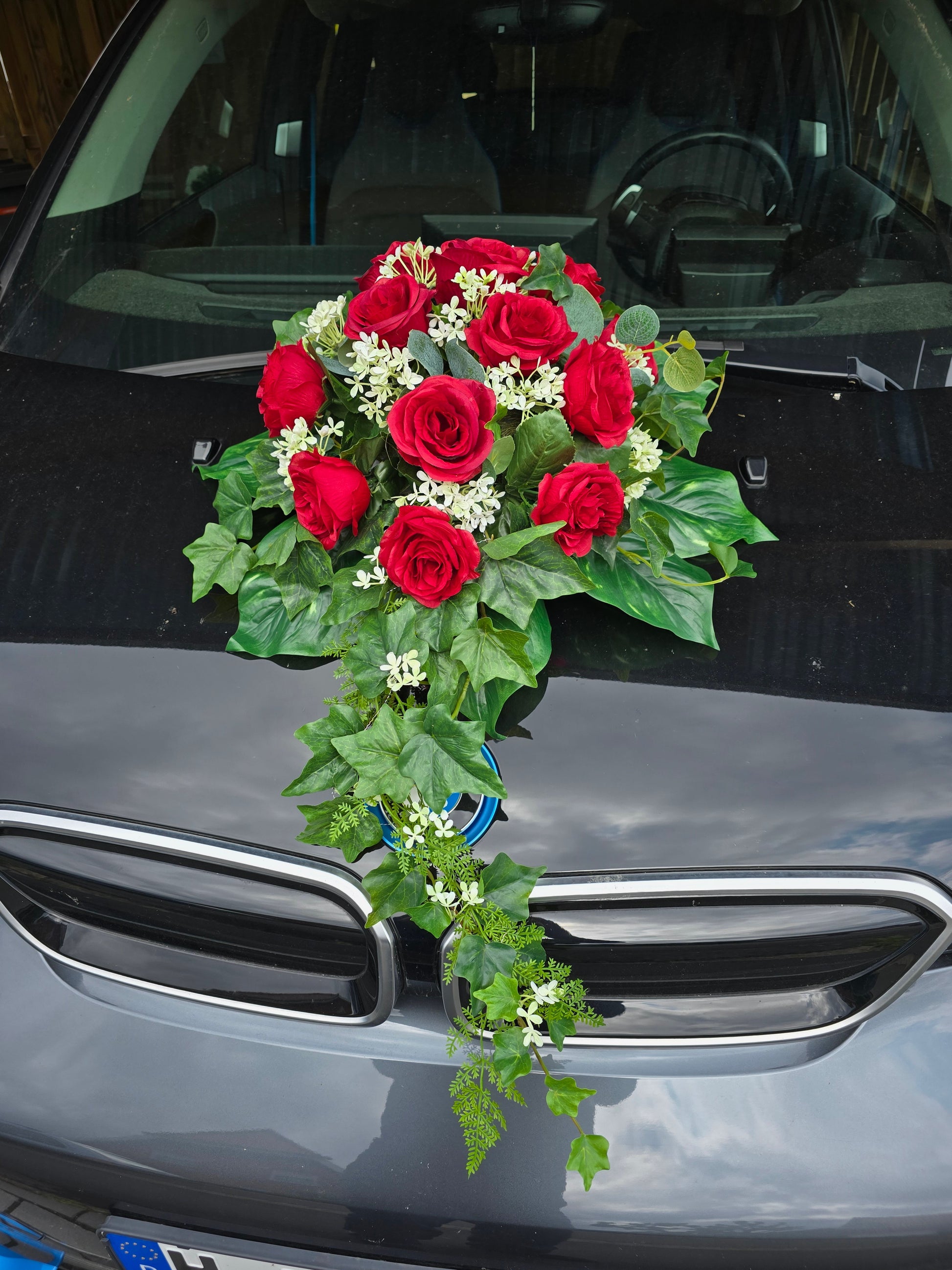 Autoschmuck Biedermeier mit Ranke