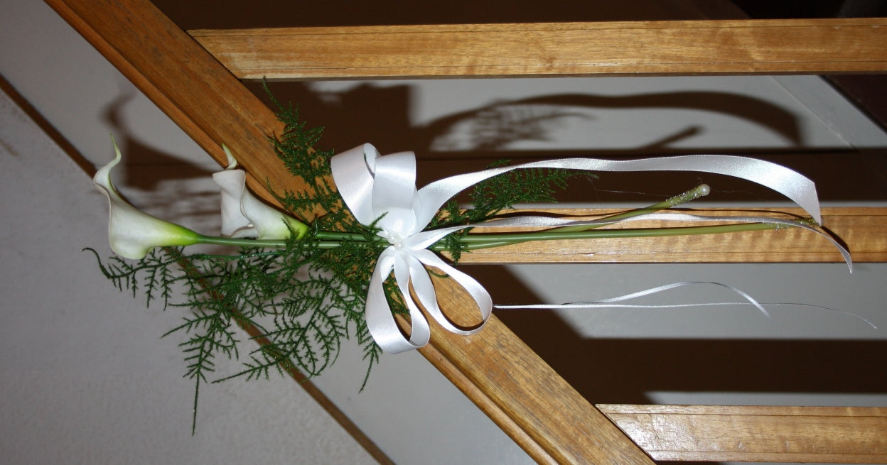 Kirchenbankdeko Callas 2 teilig