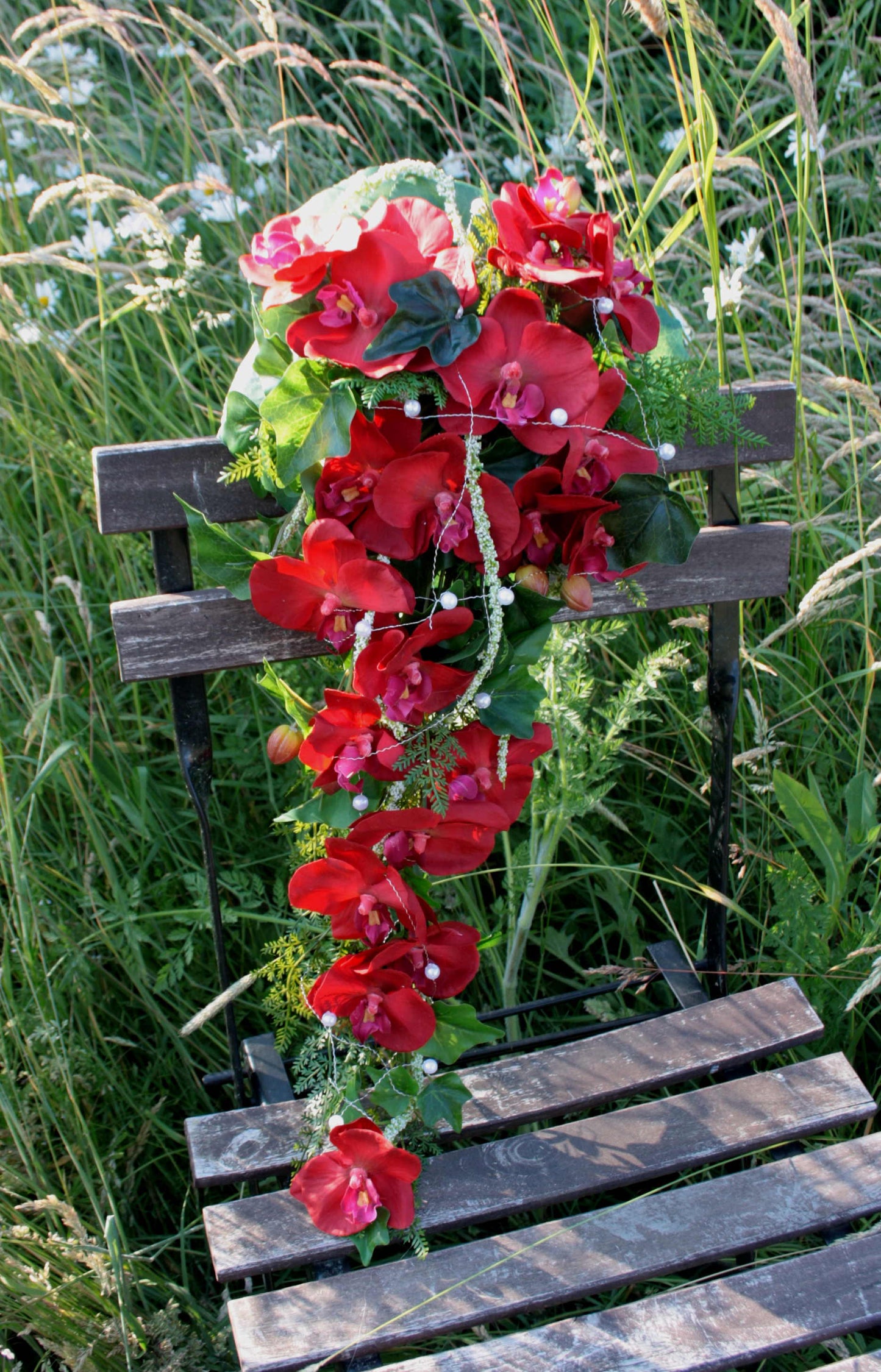 10521 Orchideentraum lang rot