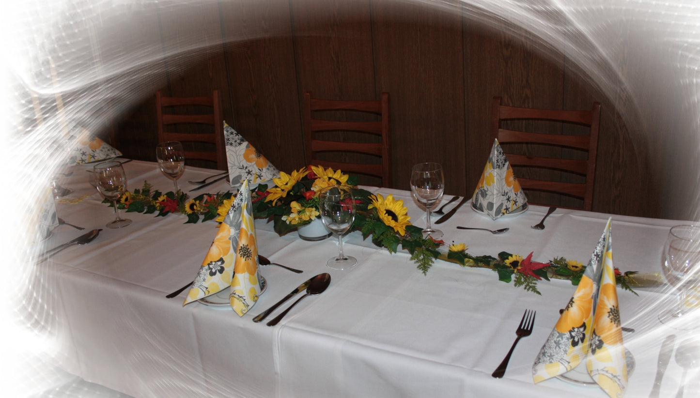 Gesteck Sonnenblumen extra lang