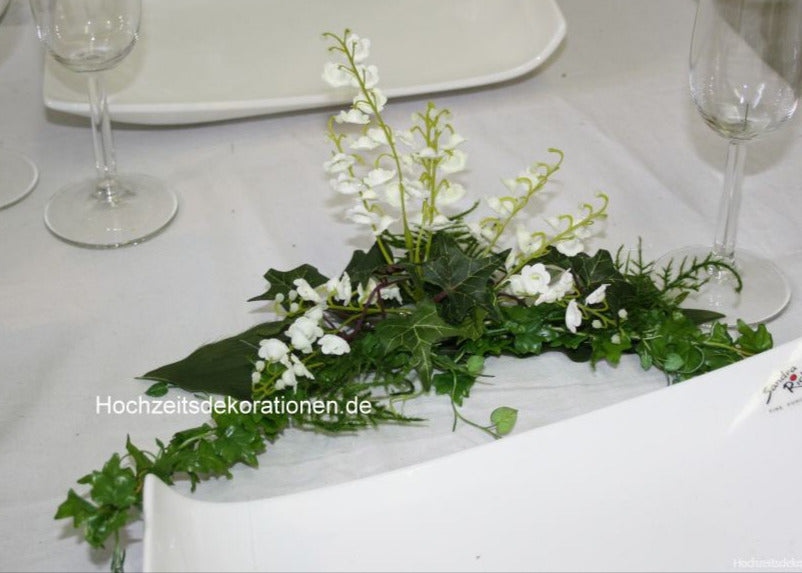 3029 Komplettdeko Maiglöckchen pur