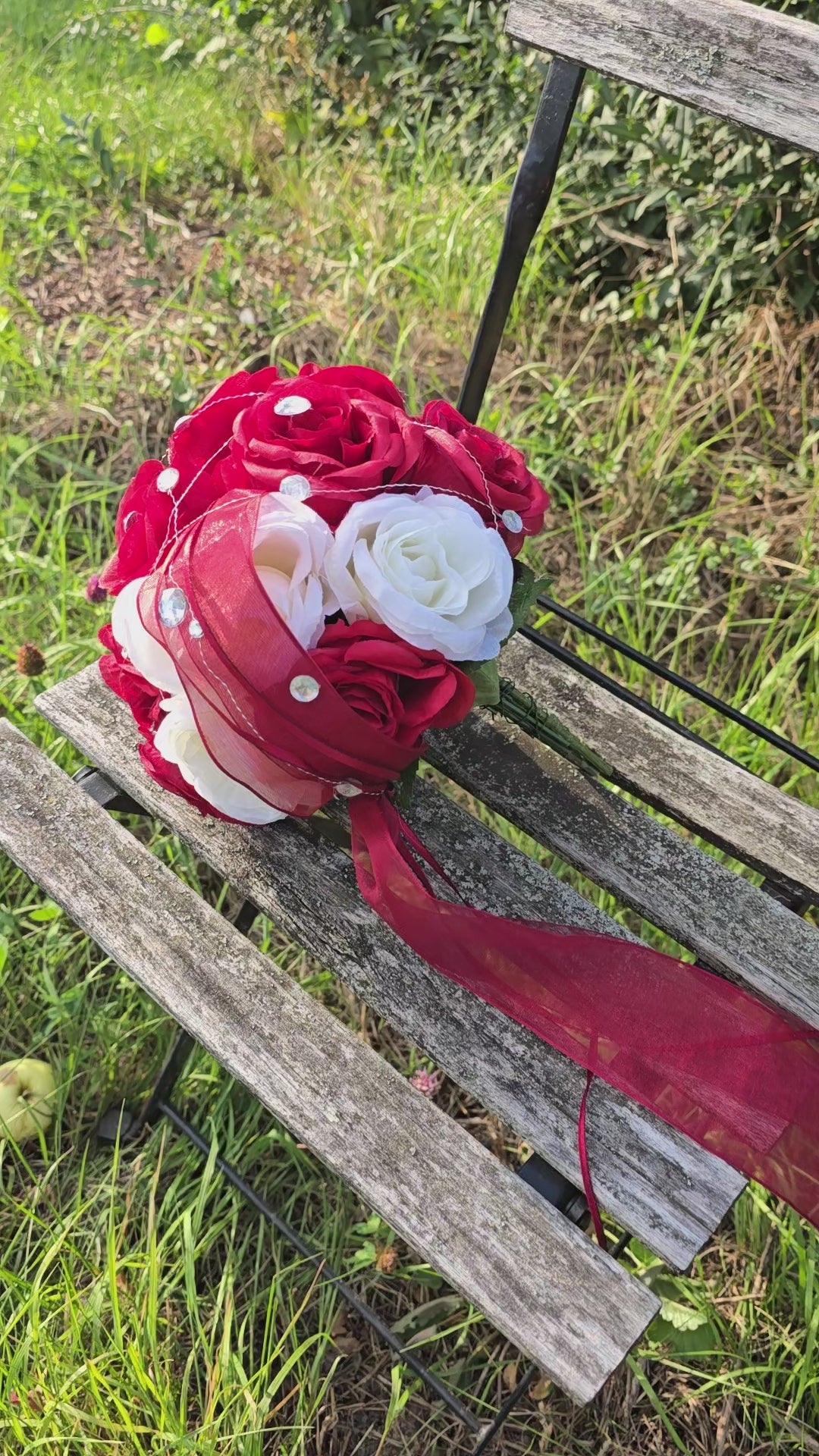 brautstrauss rot eisse hochzeit