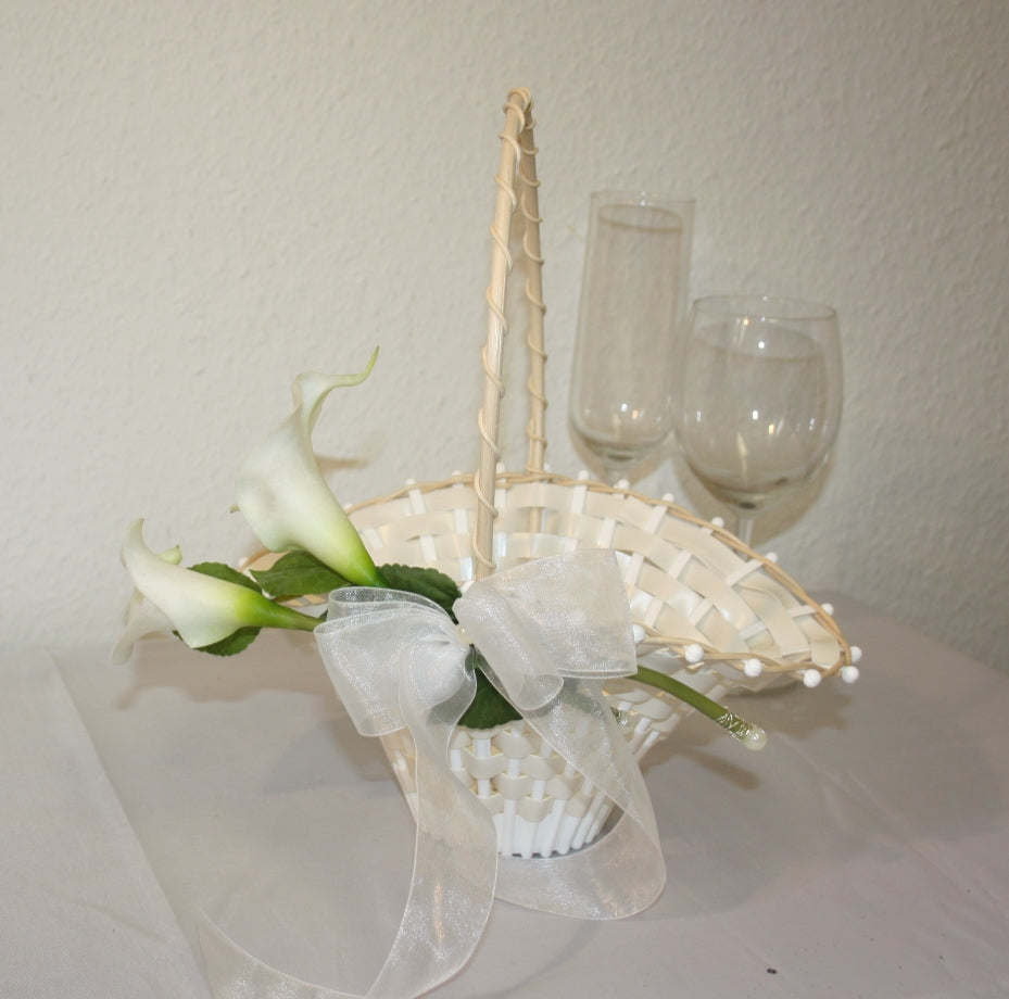Streukorb Hochzeit Callas 1