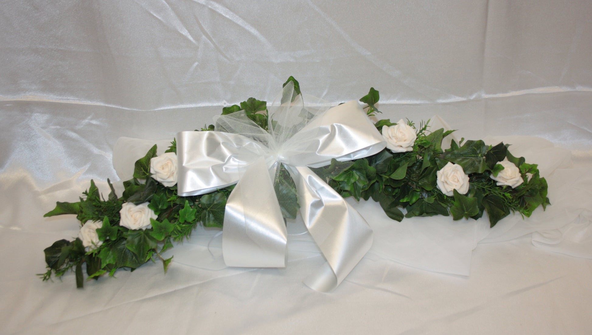 Türbogen Hochzeit mit Schleife