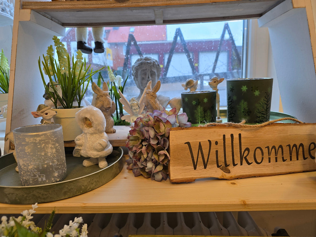 Willkommen im neuen Laden
