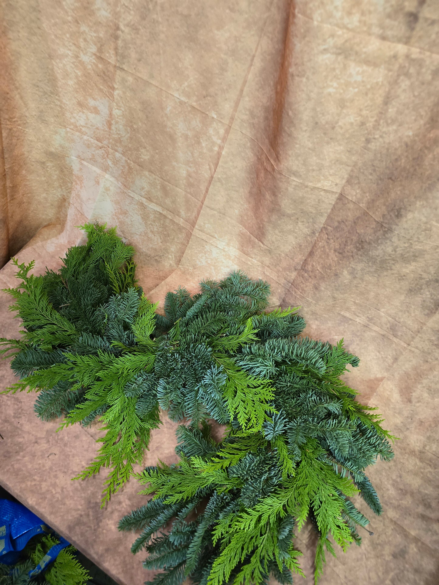 8018 S Girlande frische Tanne, Tuja