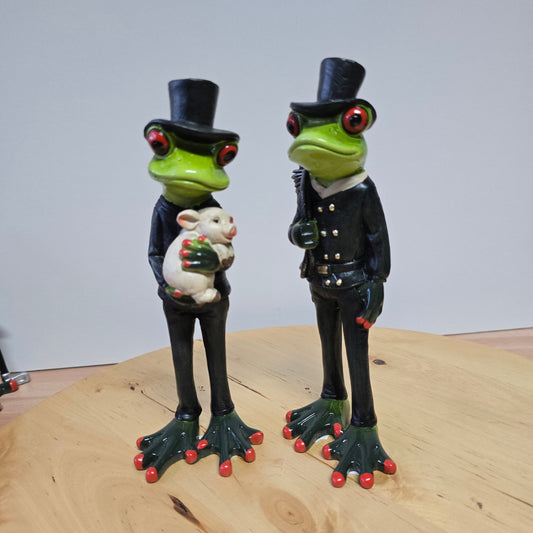 Frosch Schornsteinfeger 18cm