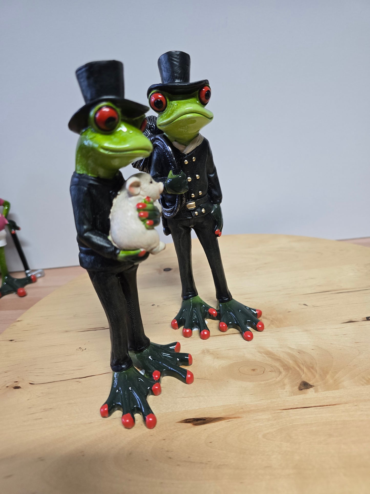 Frosch Schornsteinfeger 18cm