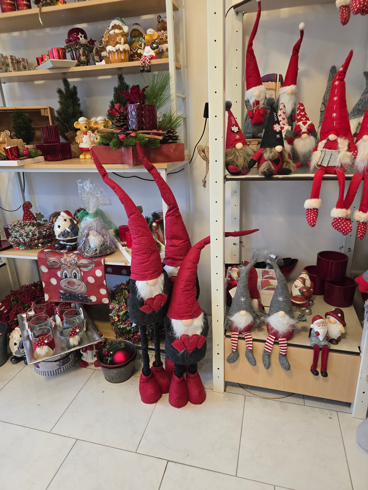 8092-8809 Weihnachtswichtel XXL Filz 75-95cm hoch