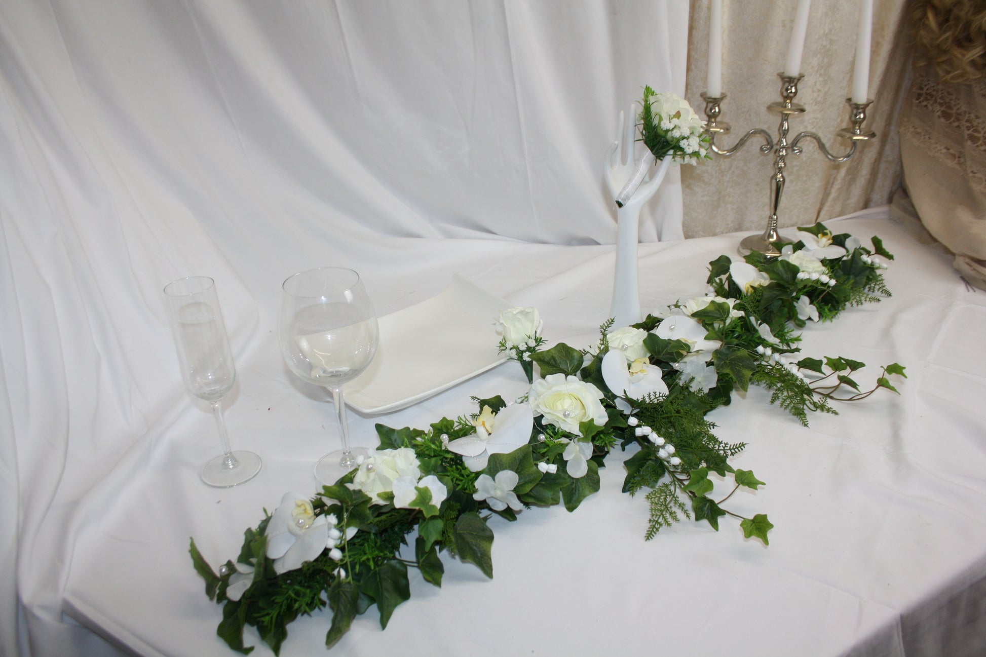 3037 Altargirlande Hochzeit wuschig