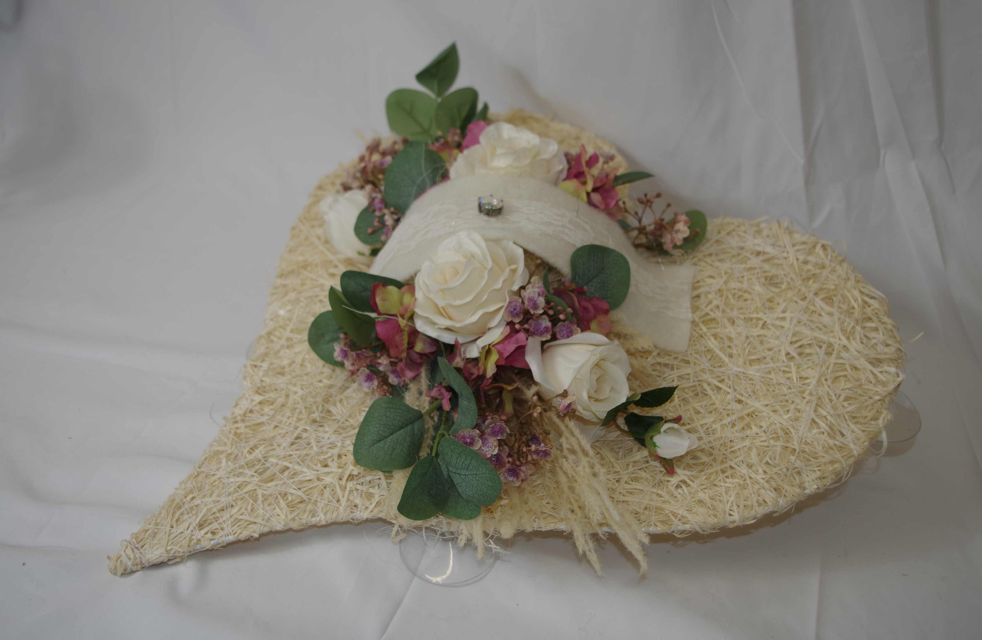 Autoherz boho Sisal