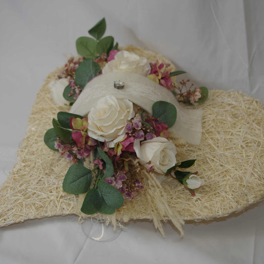 Autoherz boho Sisal