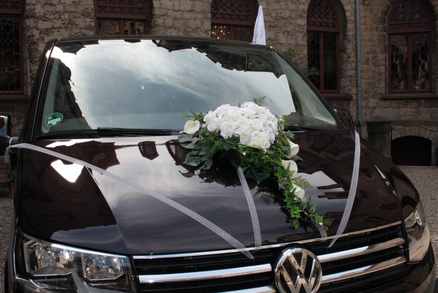 Autodeko Rosenherz mit Callas 1