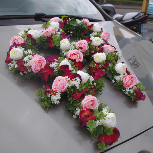 Autoschmuck Frauenhochzeit