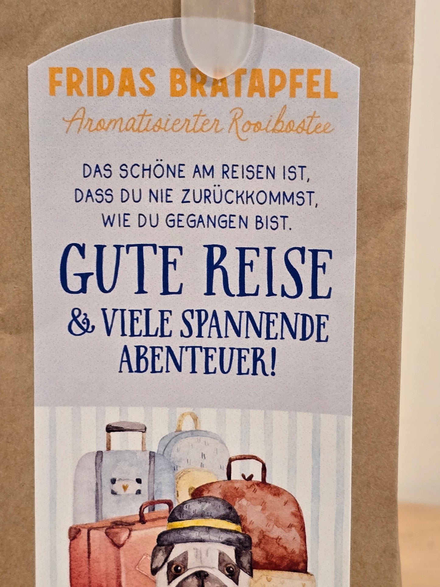 Gute Reise Tee Aromatischer Roibostee mit Bratapfel 100 gr