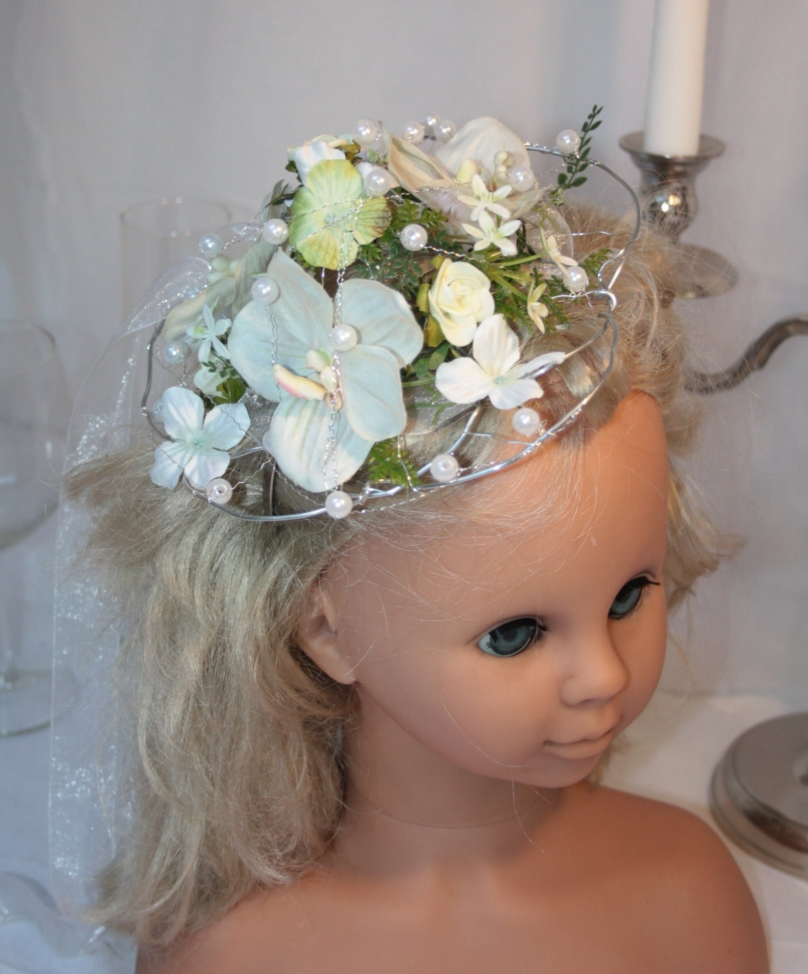 Hut silber Hochzeit