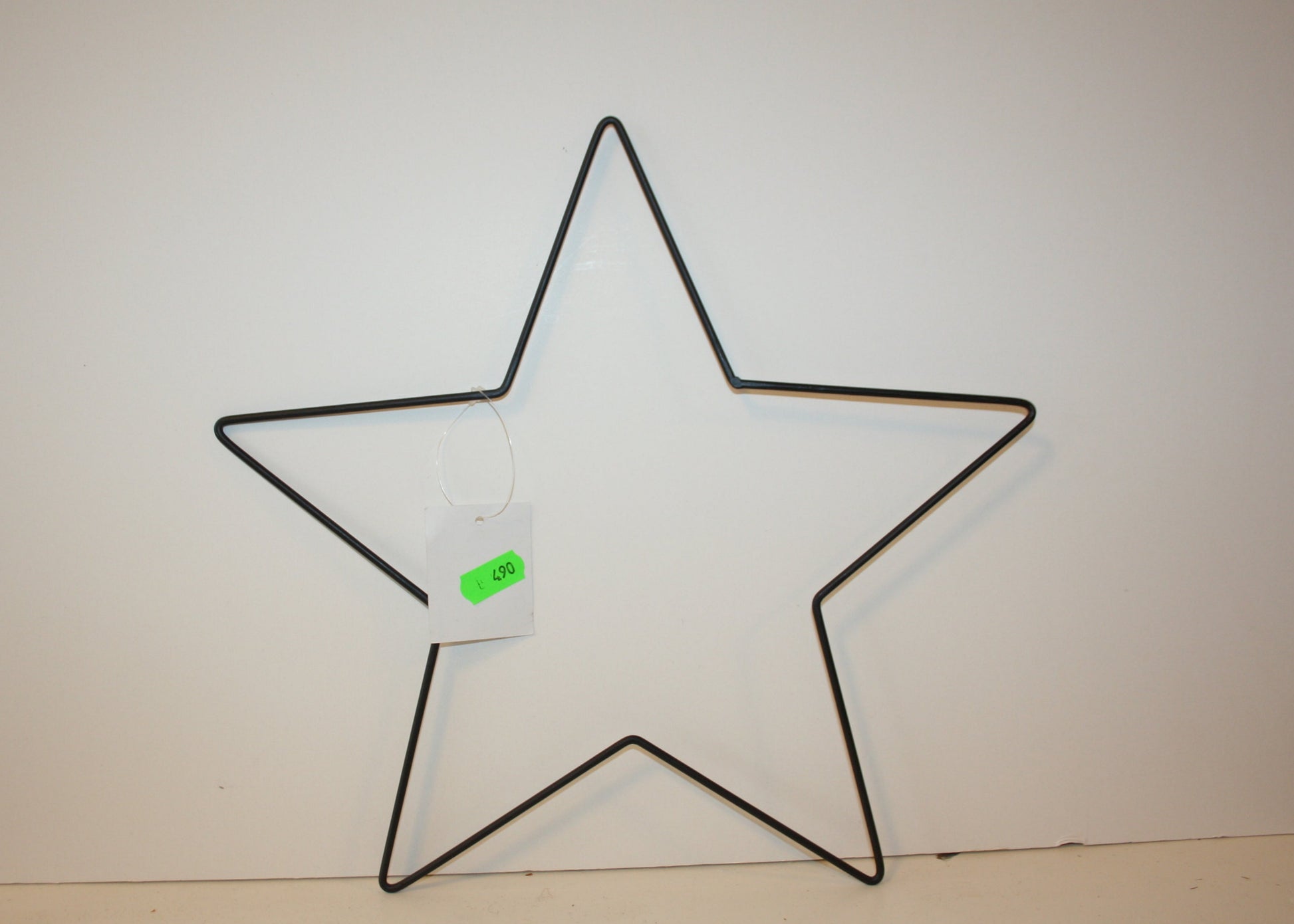 8047 Metalldeko schwarz Stern