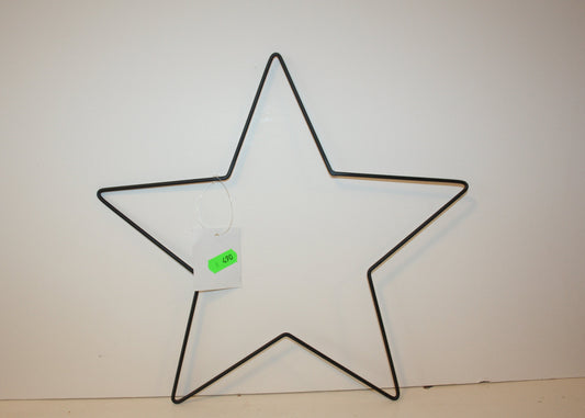 8047 Metalldeko schwarz Stern