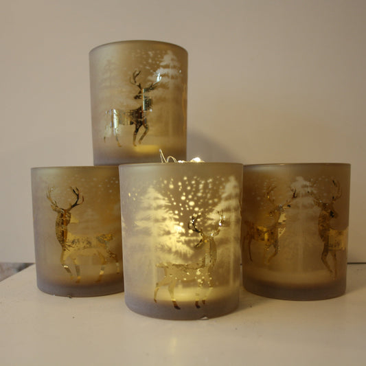 8056 Windlichter Gold