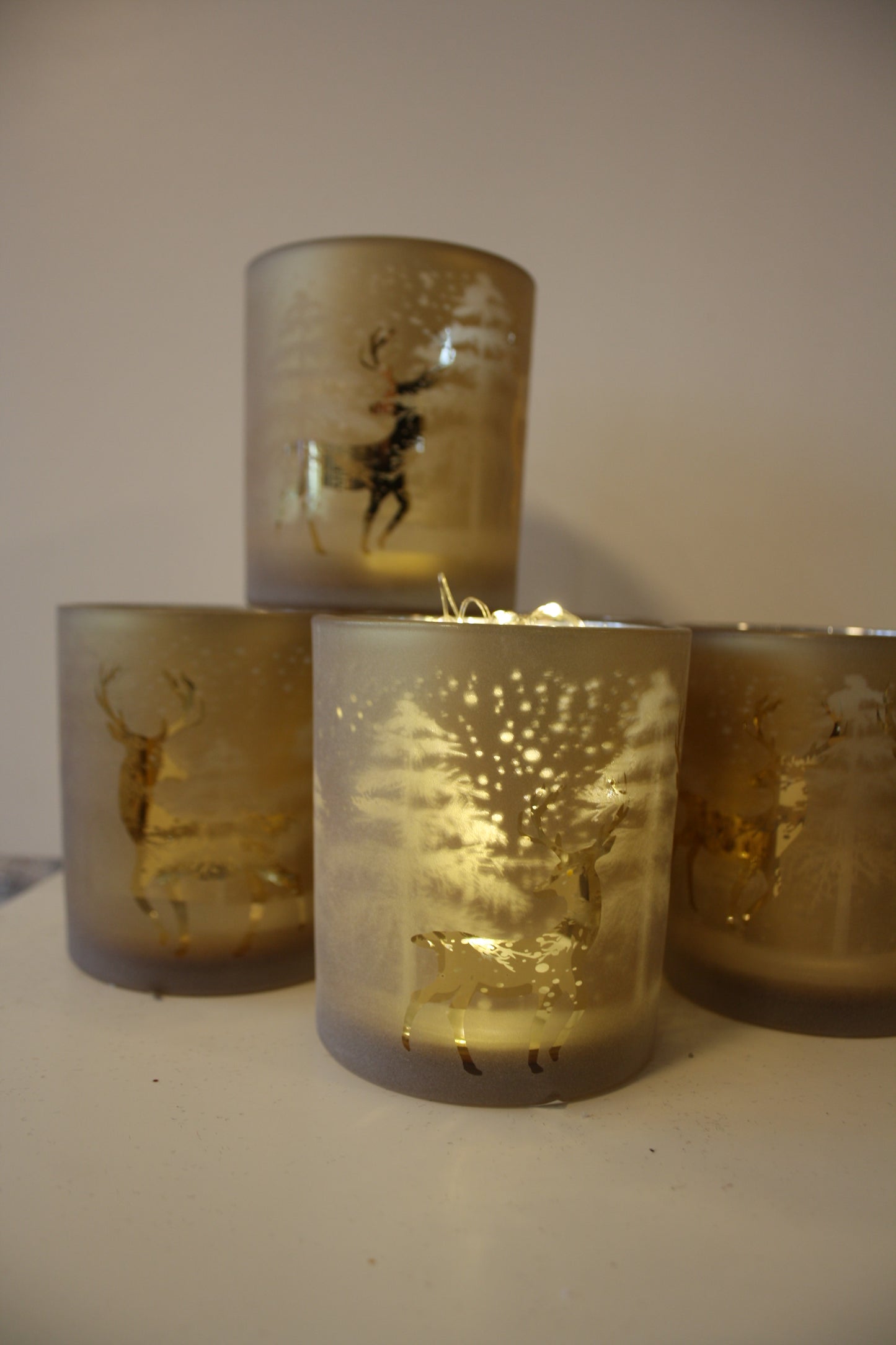 8056 Windlichter Gold