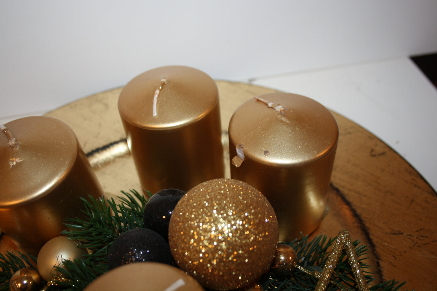 8058 Teller Advent gold Sonderpreis
