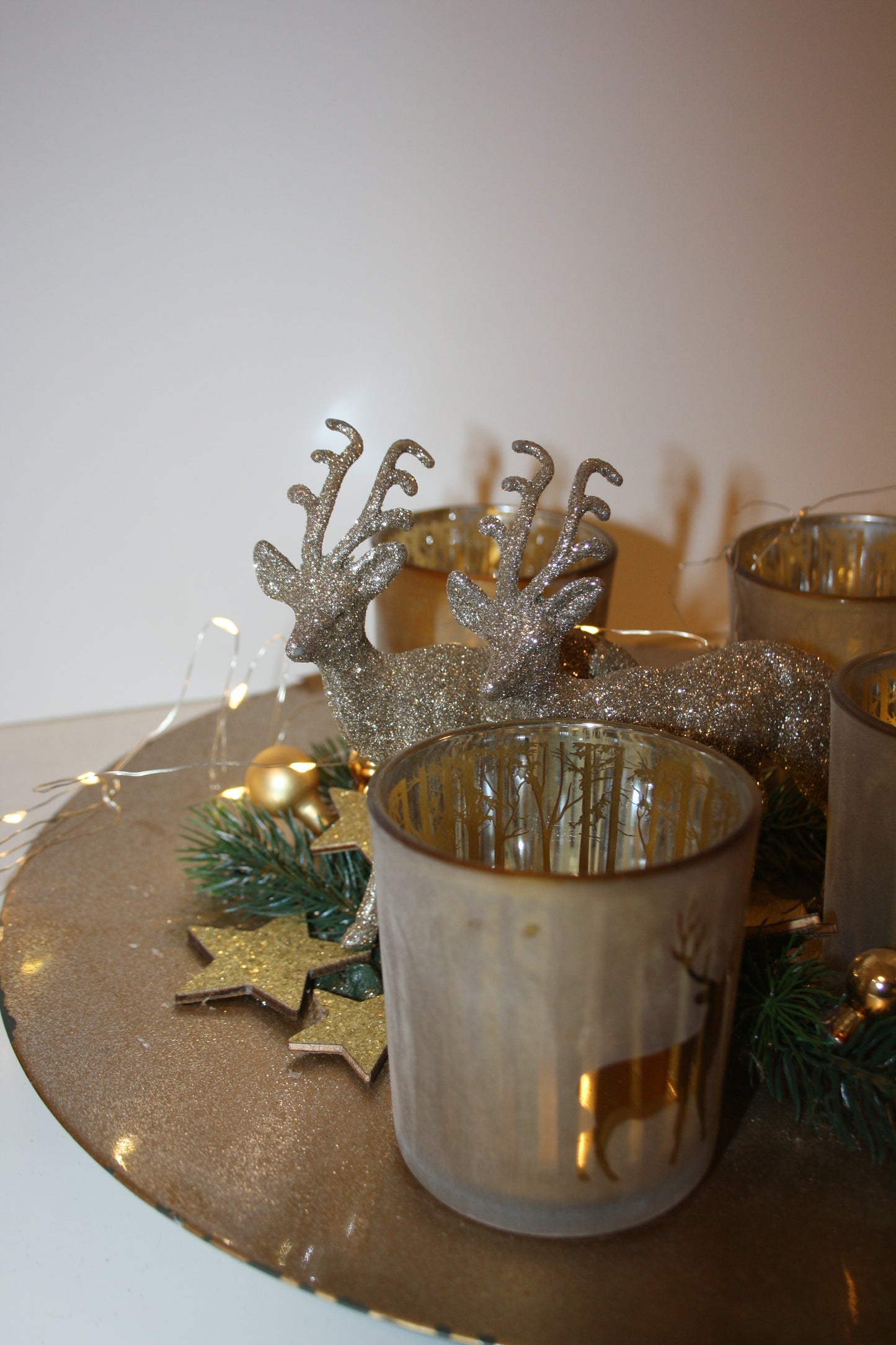 8059 Teller Advent gold Sonderpreis