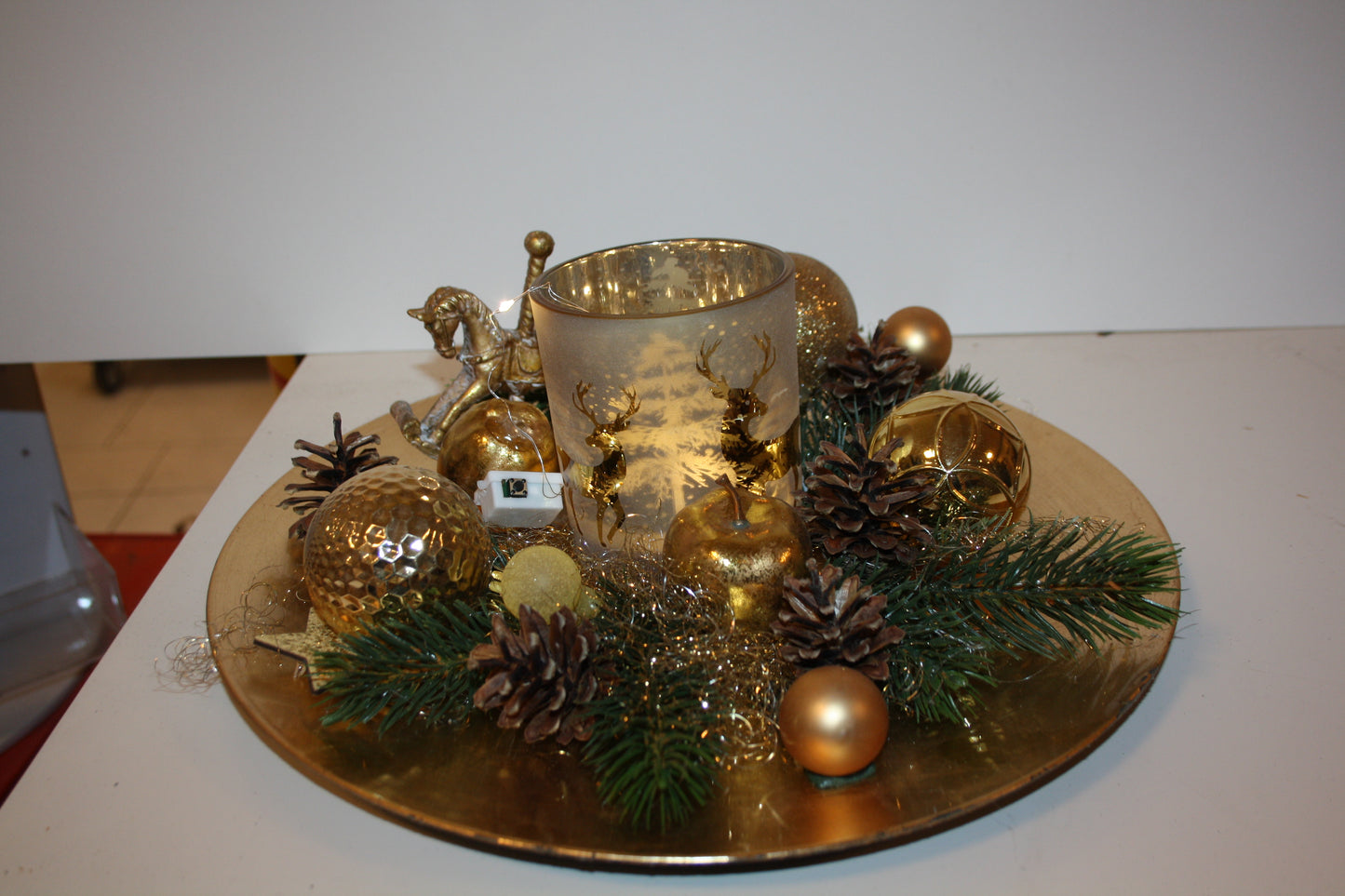 8056 Windlichter Gold