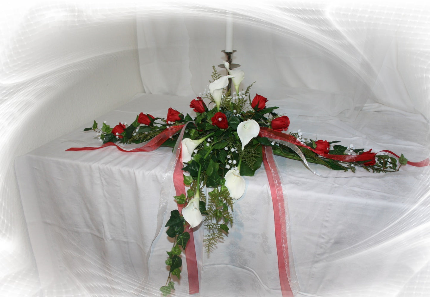 3009 Paargesteck Callas und Rosen