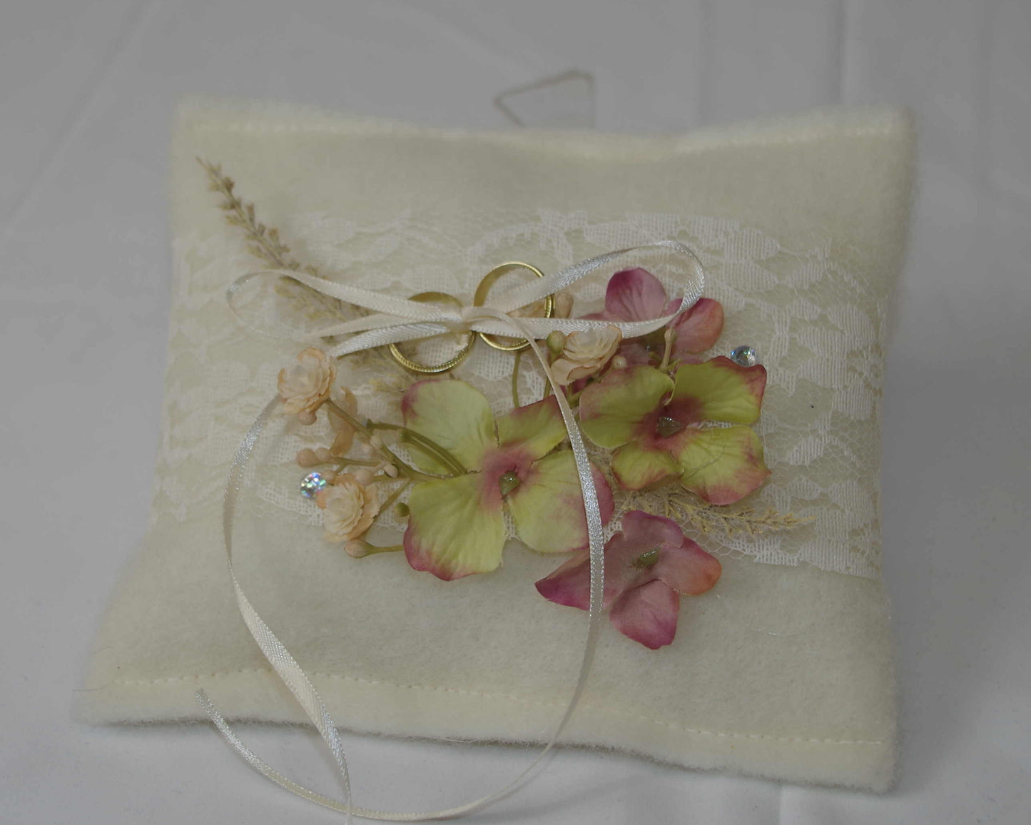 Ringkissen Wollflies Boho