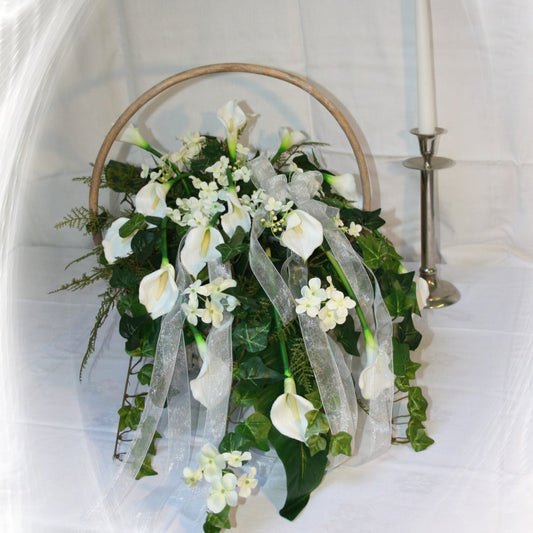 #3005  Altar oder Tischdeko Callakorb 2