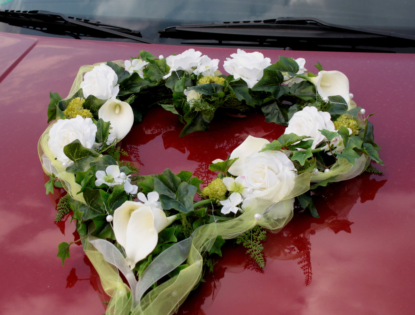Autoherz verschlungen mit Callas