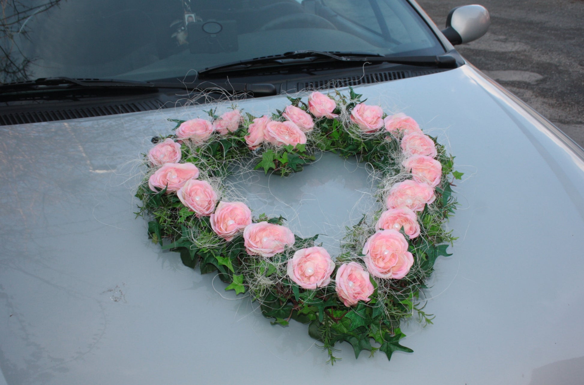 Autoherz offen Blüte an Blüte