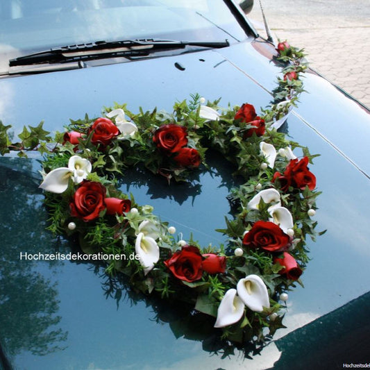 Autoherz Rosen und Callas