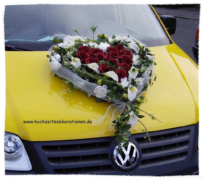 Autoherz geschlossen verschlungene Callas