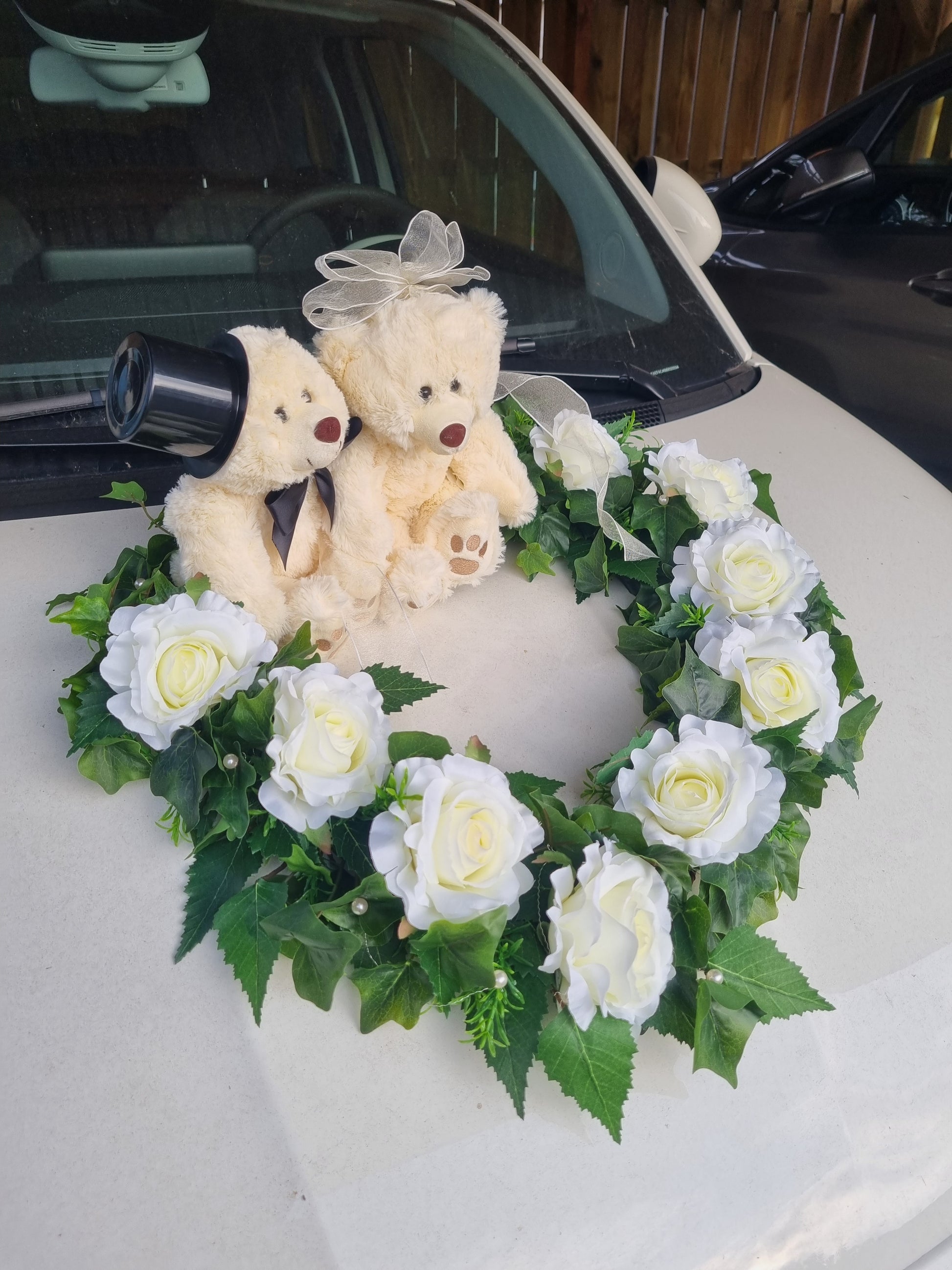 Autoherz offen Bärenhochzeit