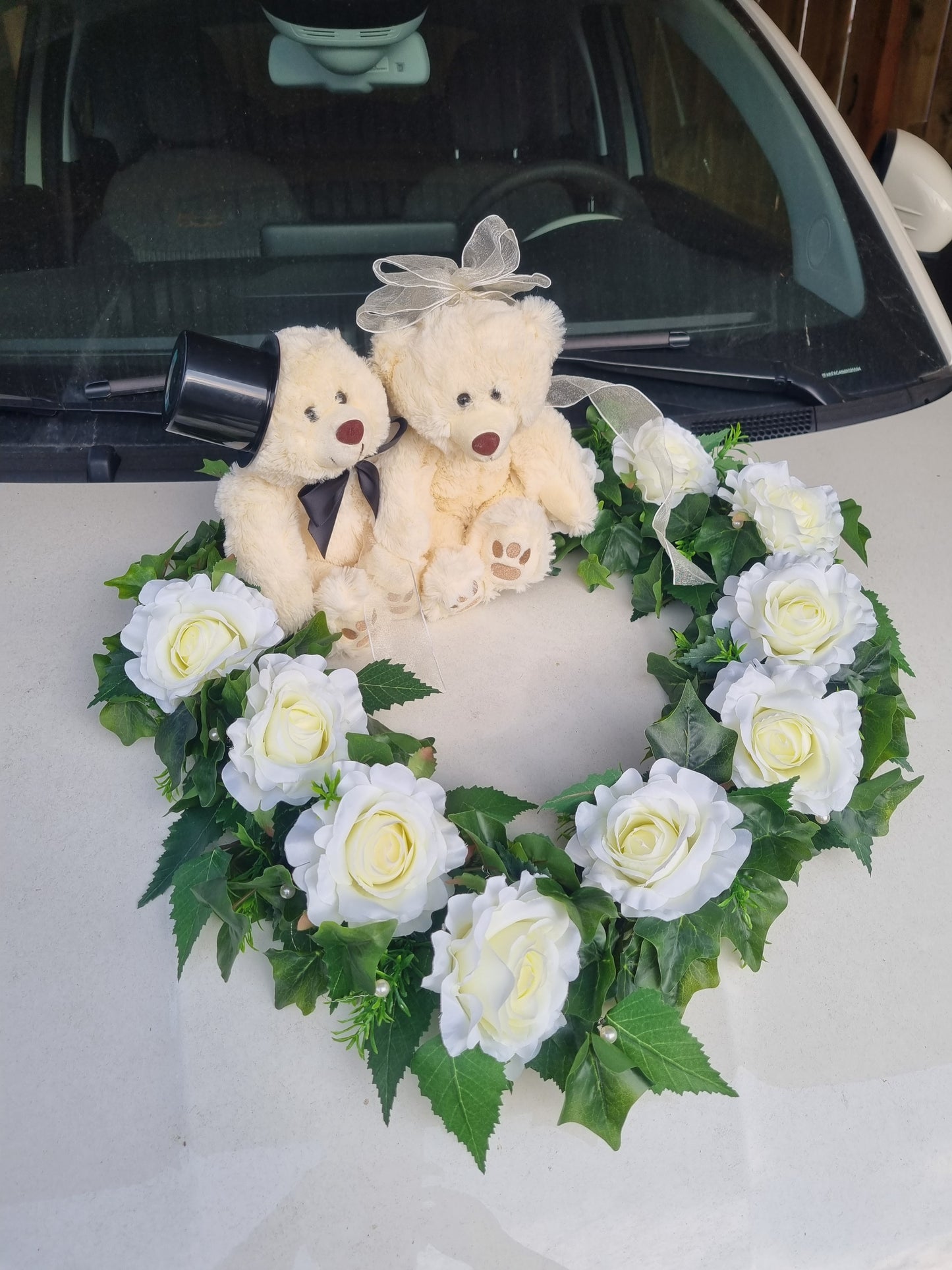 Autoherz offen Bärenhochzeit