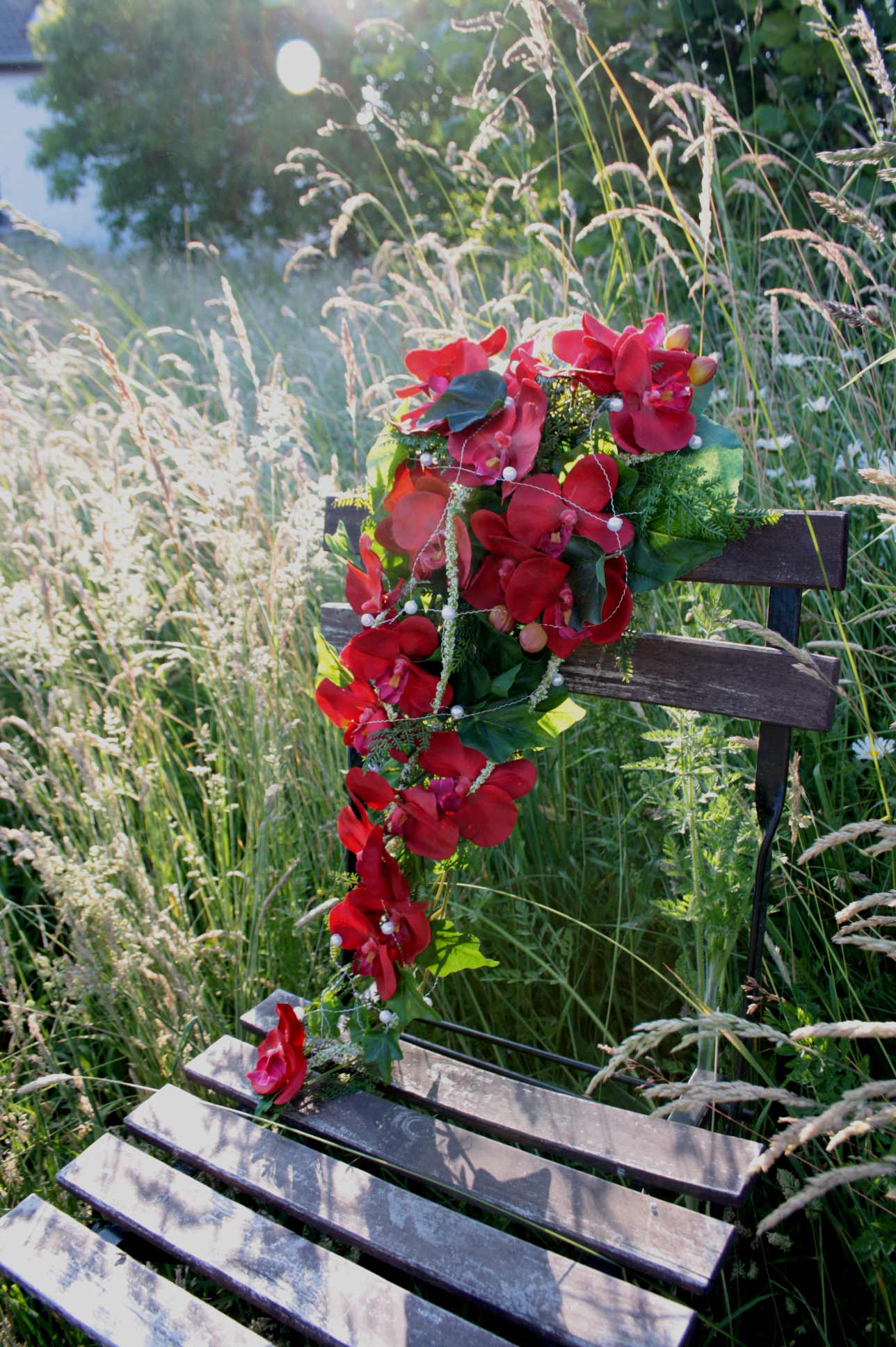 10521 Orchideentraum lang rot