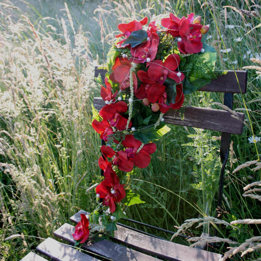 10521 Orchideentraum lang rot