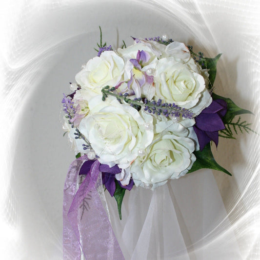 1011 Brautstrauss Sommerwiese flieder lila