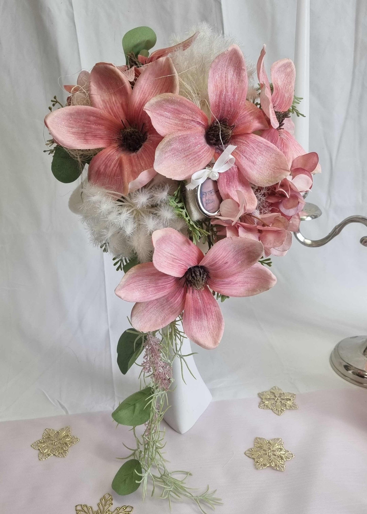 1060 Brautstrauá Winterhochzeit Magnolien